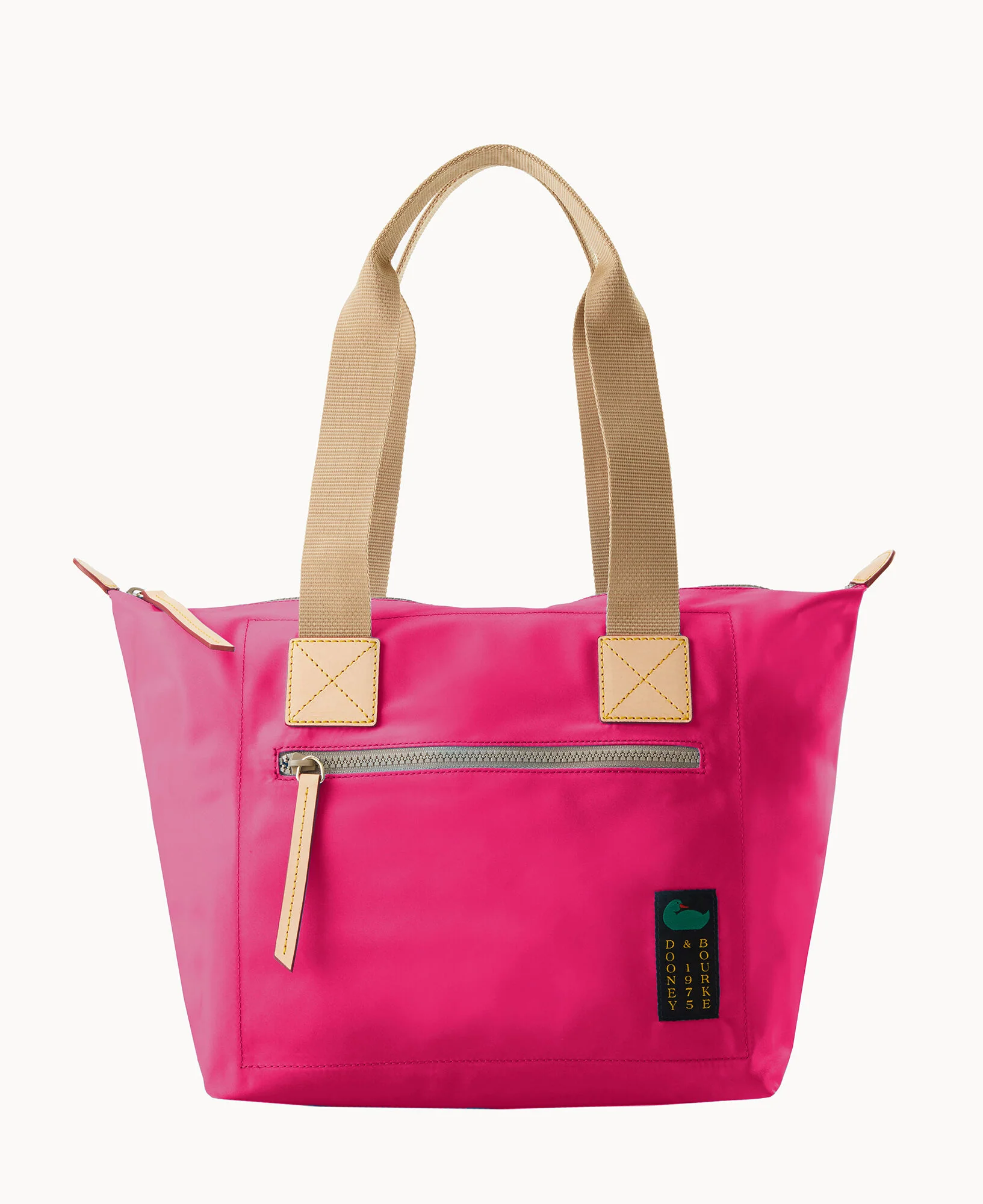 Nylon Front Zip Tote - Image 81