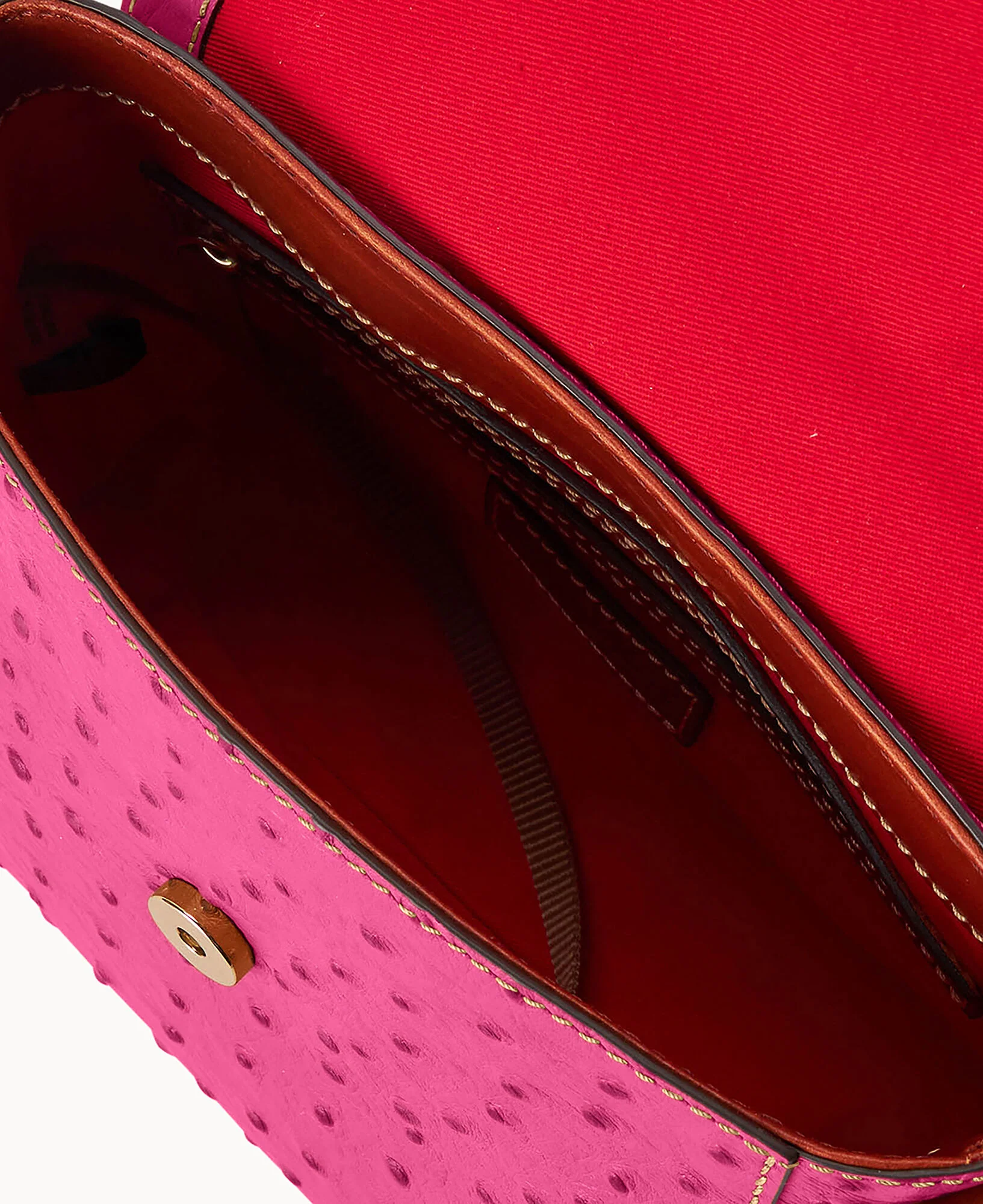 Ostrich Small Eliza Crossbody - Image 22