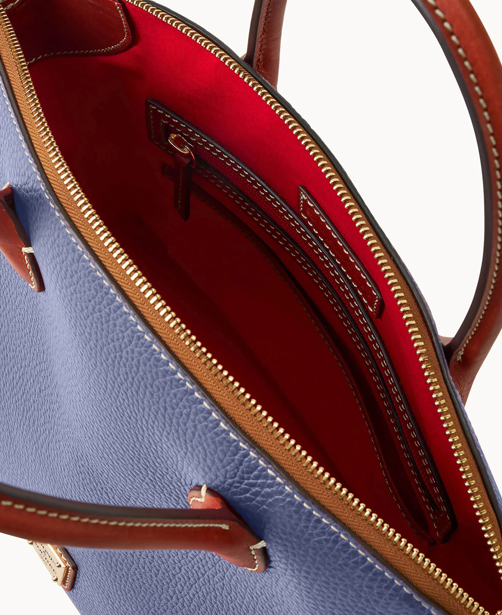 Pebble Grain Domed Satchel - Image 48